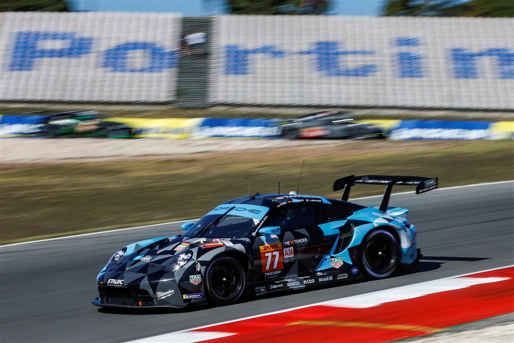Trods en god indsats måtte Mikkel O. Pedersen nøjes med en syvendeplads på Portimao-banen.
(Foto: Porsche)